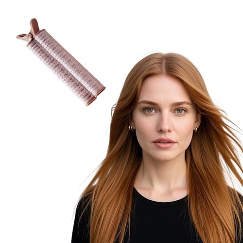 Volumenspendende Haar-Clips für Damen, für den täglichen Gebrauch, Volumen-Haarspange, einfach zu bedienen, einzigartiges Hautvolumen-Clip, Ton-Design für lange, kurze Lockenwickler, 2 Stück von Flomiara