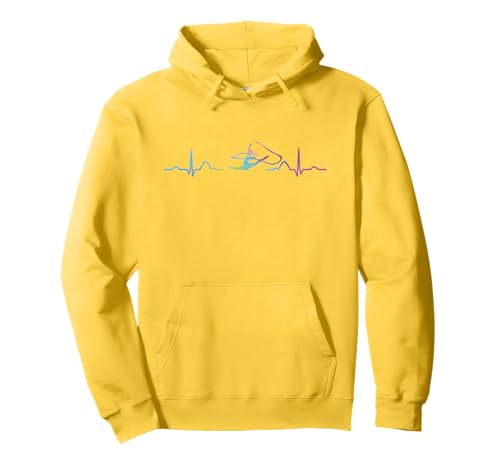 Turnerin mit Band Herzschlag Mädchen Kinder Rhythmische Gymnastik Pullover Hoodie Turnerin mit Band Herzschlag Mädchen Kinder Rhythmische Gymnastik Pullover Hoodie von Floor Gymnastics Team Equipment Gymnasts Coaches