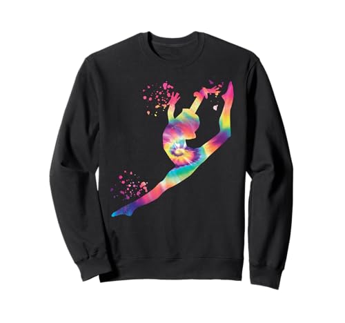 Turnerin mit Boden Mädchen Kinder Rhythmische Gymnastik Sweatshirt von Floor Gymnastics Team Equipment Gymnasts Coaches