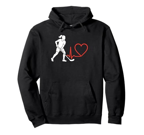 Floorball Heartbeat Mädchen Frauen Spieler Trainer Pullover Hoodie Floorball Heartbeat Mädchen Frauen Spieler Trainer Pullover Hoodie von Floorball Heartbeat Pulse Line Girls Women Gift