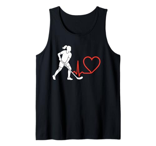 Floorball Heartbeat Mädchen Frauen Spieler Trainer Tank Top Floorball Heartbeat Mädchen Frauen Spieler Trainer Tank Top von Floorball Heartbeat Pulse Line Girls Women Gift