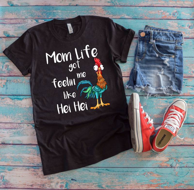 Mama Leben Bekam Mich Feelin Wie Hei Kurzarm Unisex T-Shirt von FlopTheWorld