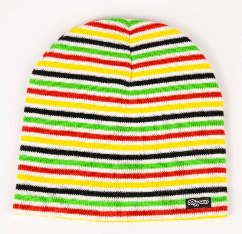 Coole Beanie Mütze Mit Strand-Design von Floppiess