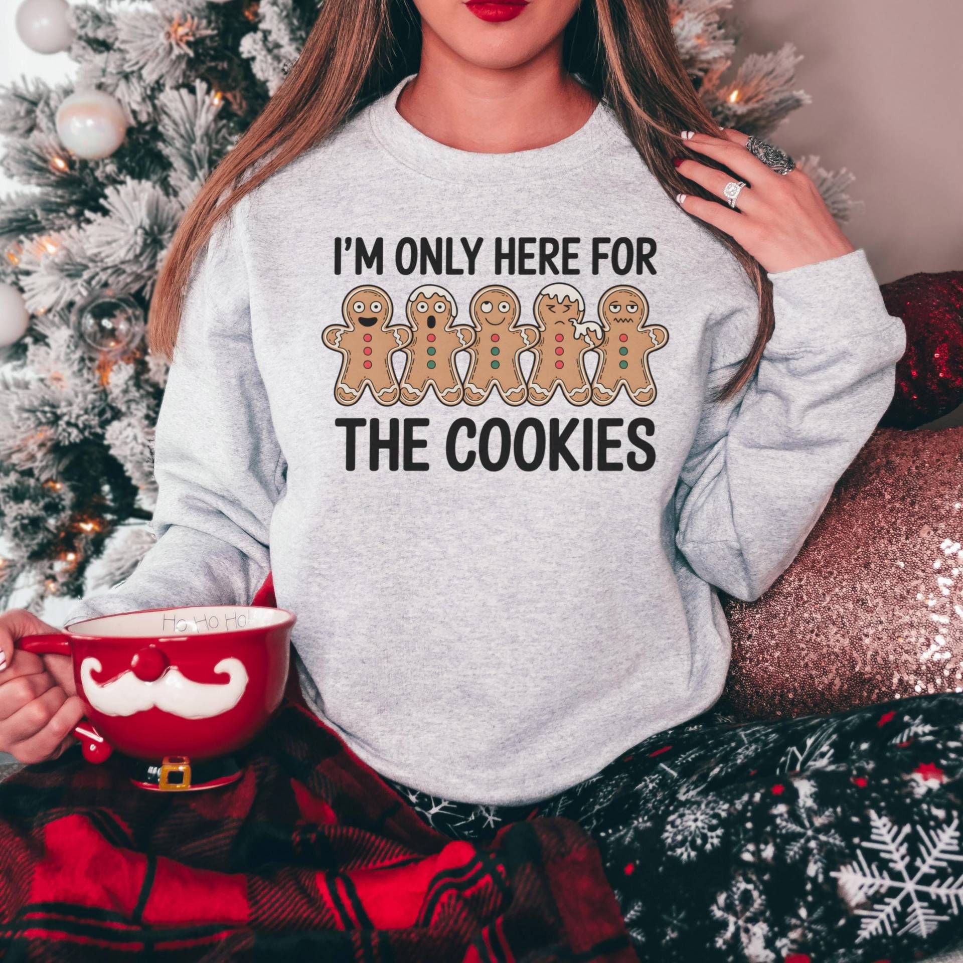 Weihnachtsplätzchen Backen Wochenende Outfit Lustig, Cookie Austausch Pullover Humor, Secret Santa Geschenk Add-On Arbeit, Süßes Weihnachtsplätzchen Backen Wochenende Outfit Lustig, Cookie Austausch Pullover Humor, Secret Santa Geschenk Add-On Arbeit, Süßes von FloraHappiness