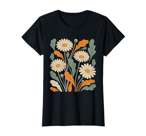Botanical Boho Wildflowers Nature Flower Women T-Shirt von Floral Boho Wildflowers