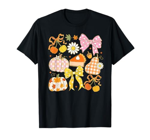 Kürbis Kokette Schleife Pie Floral Herbst Thanksgiving Mädchen Frauen T-Shirt Kürbis Kokette Schleife Pie Floral Herbst Thanksgiving Mädchen Frauen T-Shirt von Floral Fall Thanksgiving Girl Women Ades.tshirt