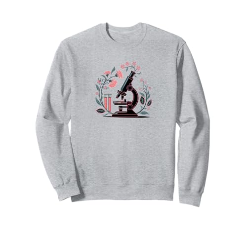 Women in Science Shirt - Elegantes florales Labor Design Sweatshirt Women in Science Shirt - Elegantes florales Labor Design Sweatshirt von Floral Microscope Lab Week T-Shirt