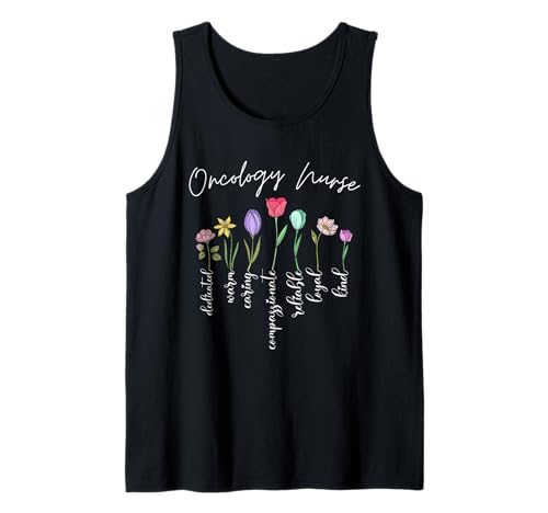 Onkologie Krankenschwester für Mädchen Frauen Blumen Oncolog Krankenschwester Floral Tank Top Onkologie Krankenschwester für Mädchen Frauen Blumen Oncolog Krankenschwester Floral Tank Top von Floral Oncology nurse tees