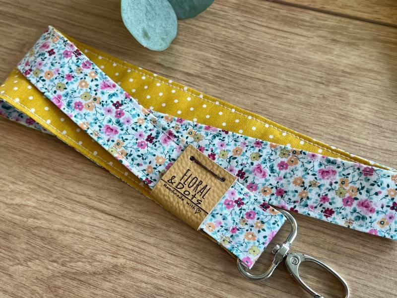 Florencia Fall Millefleur Schlüsselband Punkte Pünktchen Ocker Senfgelb Lanyard Dottys Mustard Schlüssel Anhänger Lenyard Florencia Fall Millefleur Schlüsselband Punkte Pünktchen Ocker Senfgelb Lanyard Dottys Mustard Schlüssel Anhänger Lenyard von FloralAndDots