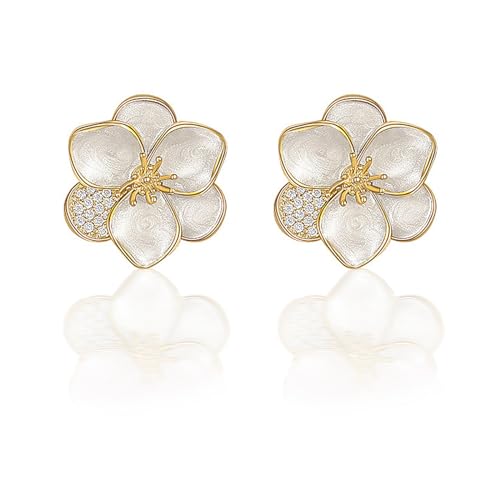 FloralGrace Goldene Ohrringe Blumen Ohrringe für Frauen Kameelien Perlen Ohrringe,Gold Blume Statement Ohrringe Feine Blumen Ohrringe Boho Blumige Ohrringe FloralGrace Goldene Ohrringe Blumen Ohrringe für Frauen Kameelien Perlen Ohrringe,Gold Blume Statement Ohrringe Feine Blumen Ohrringe Boho Blumige Ohrringe von FloralGrace