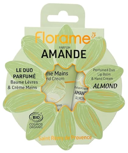 Florame Le Duo Duftende Mandel Lippenbalsam 15 ml + Handcreme 30 ml Bio Florame Le Duo Duftende Mandel Lippenbalsam 15 ml + Handcreme 30 ml Bio von Florame