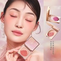 Florasis - NEW FLORAL DEW CARE CREAM-TO-POWDER BLUSH - Peachy Rose #09 Peachy Rose - 4g von Florasis