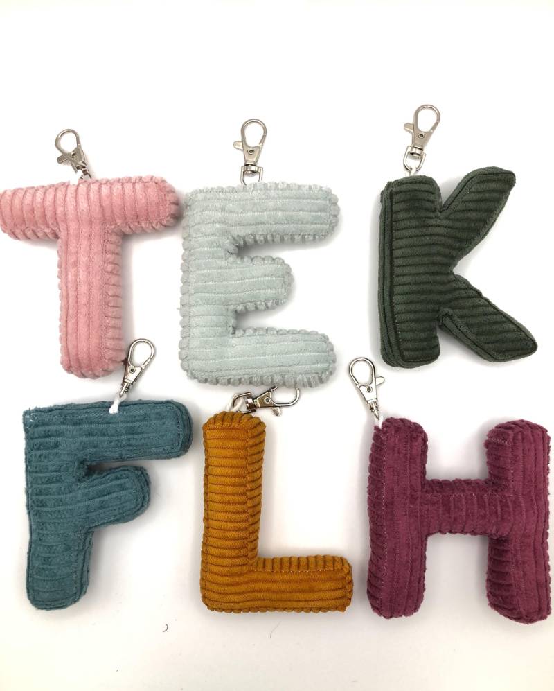 Anhänger, Schlüsselanhänger, Buchstaben-Anhänger Für Taschen von FloraundFoo