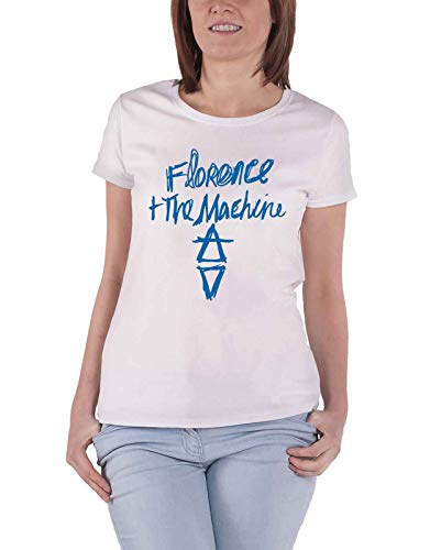 Florence & The Machine T Shirt Hand Drawn Logo offiziell Damen Skinny Fit Weiß L Florence & The Machine T Shirt Hand Drawn Logo offiziell Damen Skinny Fit Weiß L von Florence & The Machine