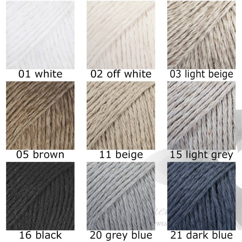 Handgestrickte Baumwolle Leinen Strickjacke Damen Spitzenjacke von FlorenceKnitwear