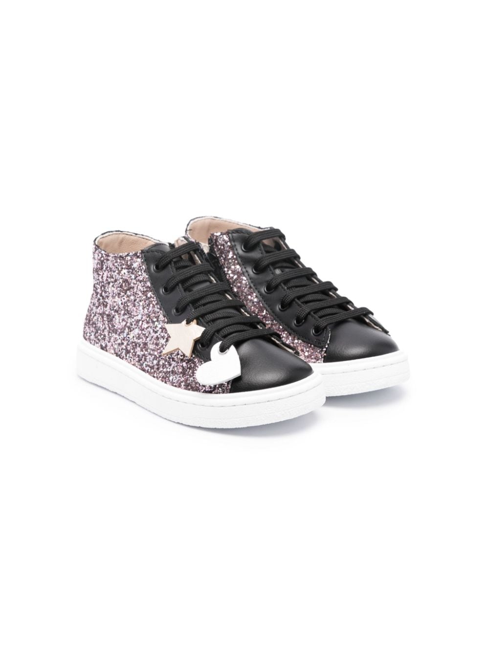 Florens Sneakers mit Glitter-Detail - Rosa von Florens