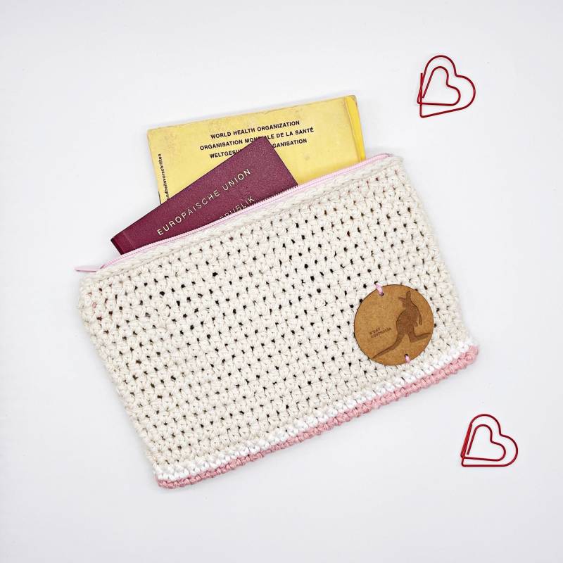 Australien Geschenk Fan Aussie Kosmetiktäschchen Federmäppchen Dokumententasche Känguru Reise Geschenkidee Geburtstag Auslandsjahr Abitur von FlorentinasPahihi