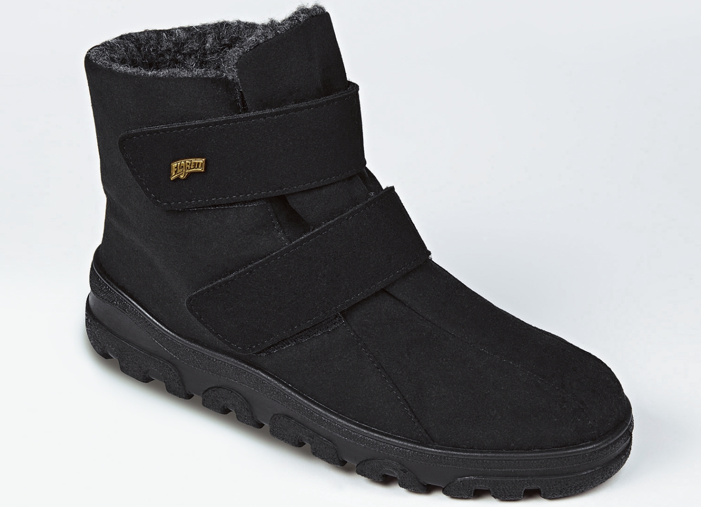 "FLORETT" Herren-Klettschuh, Schwarz, Größe 45 von Florett