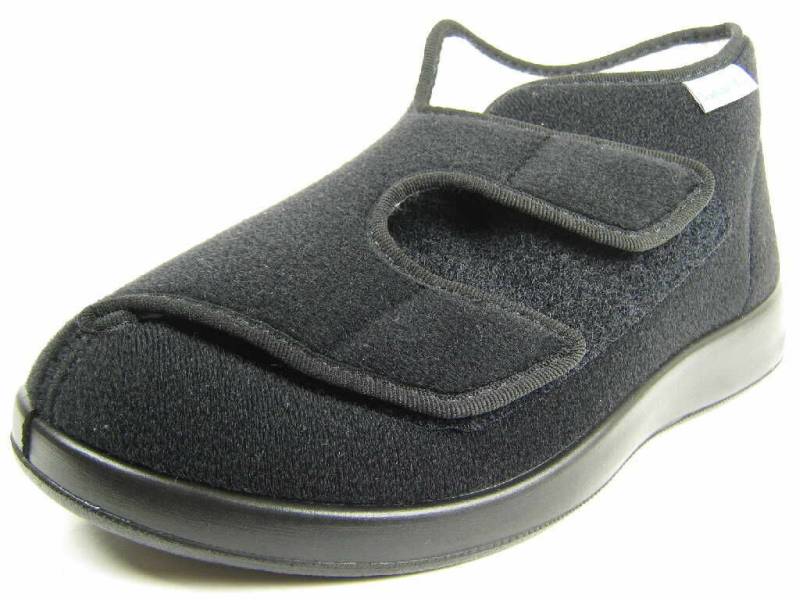 Florett Genua schwarz PA-Velour schwarz 43 von Florett