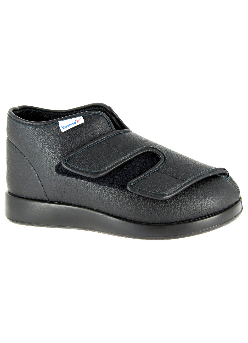 Florett Klettschuh für Damen und Herren, Innenfutter 100% Baumwolle, Schwarz, Größe 45 von Florett