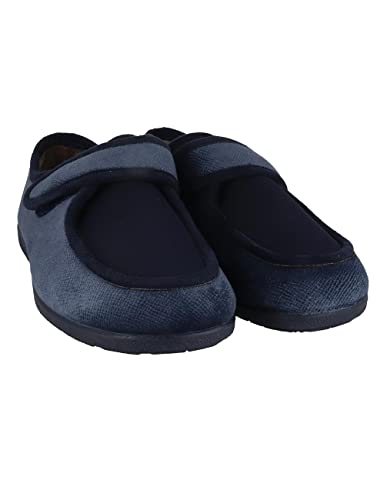 Varomed vital Damen Herren Klettslipper Ricardo, marine, 46 von Florett