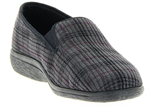 Varomed vital Slipper Roman, grau, 45 von Florett