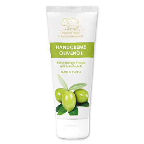 Handcreme mit Schafmilch - Lanolin i.d.Tube - 70 ml - Olivenöl - Florex Schafmilchkosmetik Handcreme mit Schafmilch - Lanolin i.d.Tube - 70 ml - Olivenöl - Florex Schafmilchkosmetik von Florex Schafmilchkosmetik