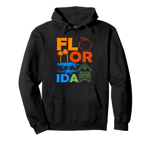 Florida-Lover Florida-Souvenir für Damen, Alligator Florida Pullover Hoodie Florida-Lover Florida-Souvenir für Damen, Alligator Florida Pullover Hoodie von Florida Gifts For Men & Women