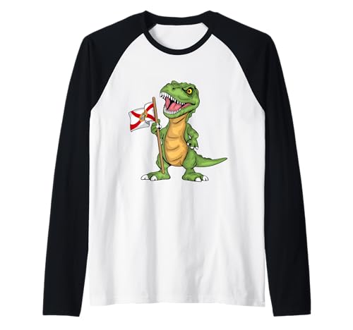 Florida Lover Kinder Dinosaurier Liebhaber USA Florida Flagge Raglan Florida Lover Kinder Dinosaurier Liebhaber USA Florida Flagge Raglan von Florida Gifts For Men & Women