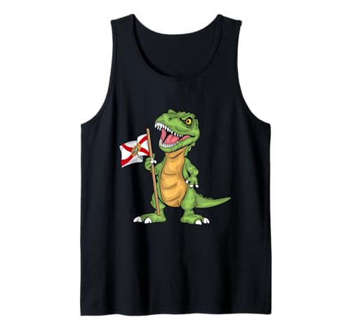 Florida Lover Kinder Dinosaurier Liebhaber USA Florida Flagge Tank Top Florida Lover Kinder Dinosaurier Liebhaber USA Florida Flagge Tank Top von Florida Gifts For Men & Women
