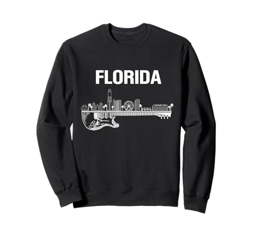 Florida Souvenir Herren Skyline Urlaub Florida Sweatshirt Florida Souvenir Herren Skyline Urlaub Florida Sweatshirt von Florida Gifts For Men & Women
