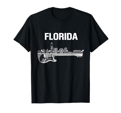 Florida Souvenir Herren Skyline Urlaub Florida T-Shirt Florida Souvenir Herren Skyline Urlaub Florida T-Shirt von Florida Gifts For Men & Women