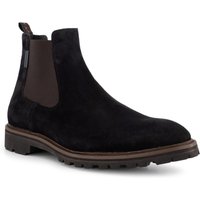 Floris van Bommel Herren Chelsea Boots schwarz Velours von Floris van Bommel