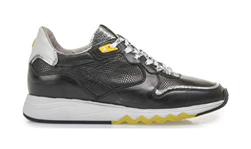 Floris van Bommel Damen Sneaker Schuhe Sportschuhe 85302/03 Schwarz Gr.40 von Floris van Bommel