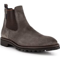 Floris van Bommel Herren Chelsea Boots braun Velours von Floris van Bommel