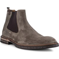 Floris van Bommel Herren Chelsea Boots braun Velours von Floris van Bommel