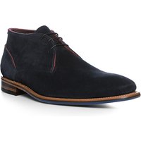 Floris van Bommel Herren Desert Boots blau Velours von Floris van Bommel