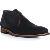 Floris van Bommel Herren Desert Boots blau Velours von Floris van Bommel