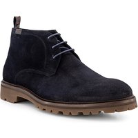 Floris van Bommel Herren Desert Boots blau Velours von Floris van Bommel