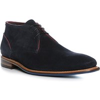 Floris van Bommel Herren Schuhe blau Velours von Floris van Bommel