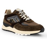 Floris van Bommel Herren Sneaker braun Veloursleder von Floris van Bommel