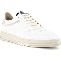 Floris van Bommel Herren Sneaker weiß Glattleder von Floris van Bommel