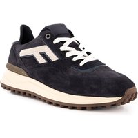 Floris van Bommel Herren Sneaker blau Velours von Floris van Bommel