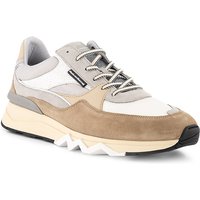 Floris van Bommel Herren Sneaker beige Velours von Floris van Bommel