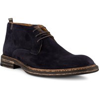 Floris van Bommel Herren Desert Boots blau Velours von Floris van Bommel