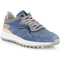 Floris van Bommel Herren Sneaker blau Velours von Floris van Bommel