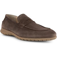 Floris van Bommel Herren Loafer braun Velours von Floris van Bommel