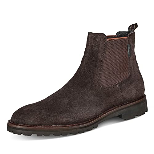 Floris van Bommel Sturdi Chelsea Boots Veloursleder uni Chelsea Boots Herren Stiefeletten Business Schuhe Veoursleder Leder Floris von Bommel von Floris van Bommel