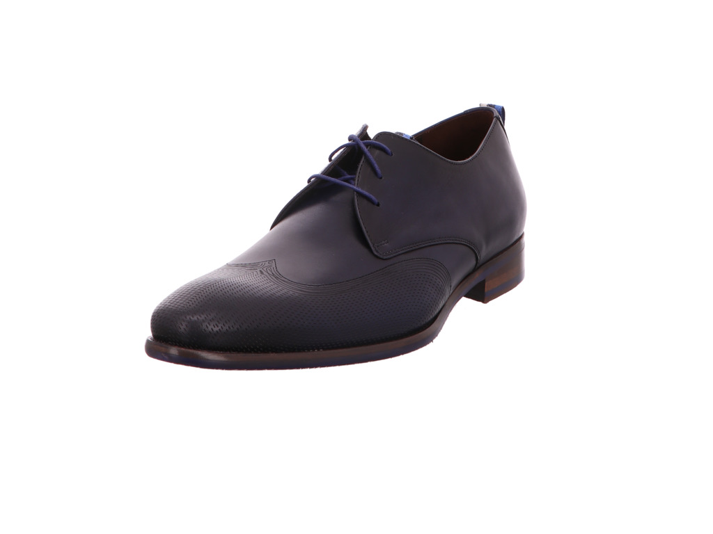 male Business Schuhe blau Floris Dressed DarkBlue Calf 44,5 von Floris van Bommel