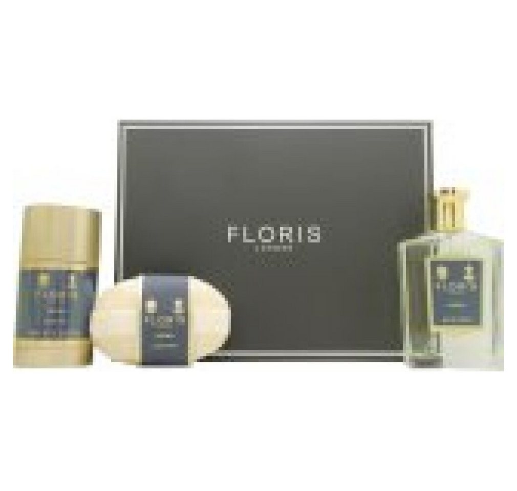 Floris Hautpflege-Set Cefiro Gift Set 100ml EDT + 100g Soap + 75ml Deodorant Stick von Floris